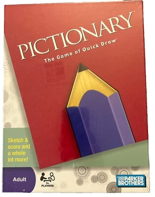 Pictionary 25th Anniversary ed Parker Brothers Hasbro The Game Of Quick Draw NEW - Image 1 of 2