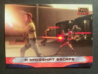 A Makeshift Escape 2015 Topps Star Wars Rebels #88 Base Set - Image 1 of 2