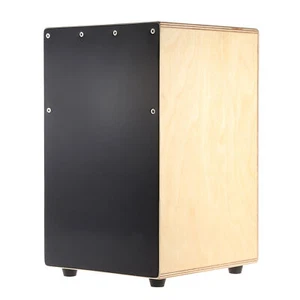 Wooden Cajon Hand Drum Box Drum Persussion Instrument B3K2 - Picture 1 of 10