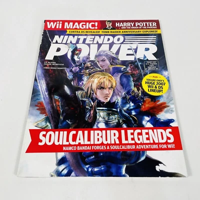 Nintendo Power Magazine v218 August 2007 Complete with Contra 4 Poster Attached - Image 1 of 4