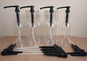12 piezas - Botellas vacías de plástico de 25,3 oz con bomba - 1 docena (750 ml) - Paquete de 12 - NUEVAS - Imagen 1 de 5