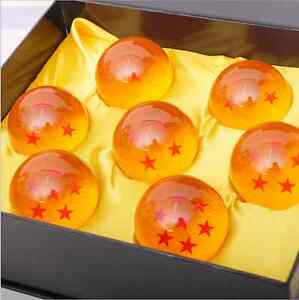 1PC Esferas Del Dragon 4.5CM Dragon Ball Crystal Balls Dragon Ball Anime  Figure PVC Action