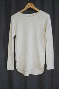 Trenery Ladies Wool Cashmere Blend High Low Hem Jumper Size XS EUC - Imagen 1 de 7