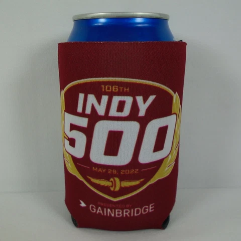 2022 Indianapolis 500 106TH Running Event Collector Can Cooler Cover