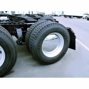 Chrome Vintage Moon Rear Axle Nut Cover Set w Removable Cap - 33 mm Thread-On - Picture 1 of 3