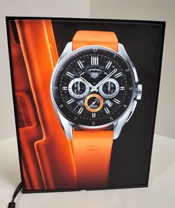 Tag Heuer Harman Kardon Fantástico Iluminado Doble Cara Tienda Reloj Publicidad - Imagen 1 de 15