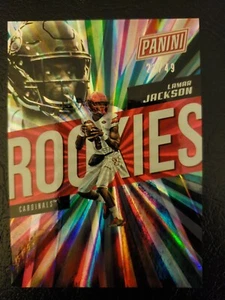 2018 PANINI THE NATIONAL LAMAR JACKSON RC ROOKIE #22/49 RAVENS - Picture 1 of 2
