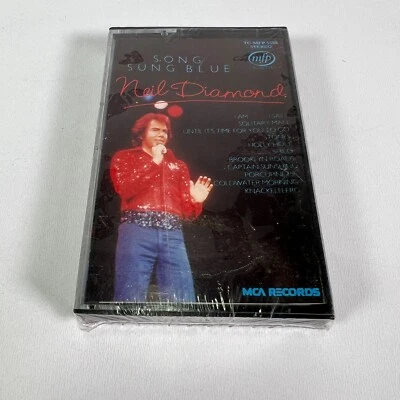Neil Diamond Song Sung Blue MCA Records Music Cassette Tape NEW! SEALED * RARE! - Image 1 of 4