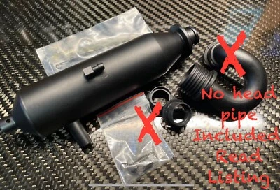 Trinity RC Nitro Muffler Buggy Truggy Car Stadium Truck Exhaust Vintage - Image 1 of 3