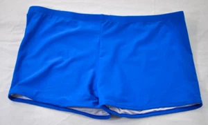 women's royal blue swimsuit bottoms size XXLarge bottoms only covers legs lined - Picture 1 of 6