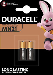 2x MN21 12V Batterie Duracell 23AE A23 VA23GA LRV08 23A L1028