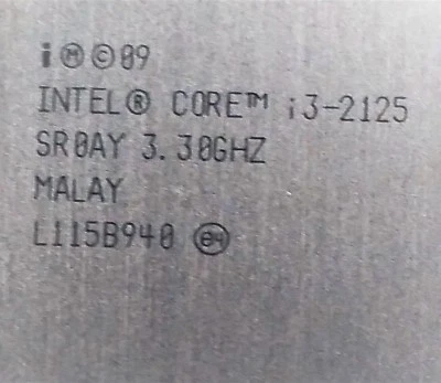 Intel Core i3 2125 3.3GHz Dual-Core (BX80623I32125) Processor - Image 1 of 2
