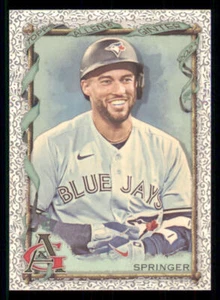 2023 Topps Allen and Ginter Foil Filigree #40 George Springer - Picture 1 of 2