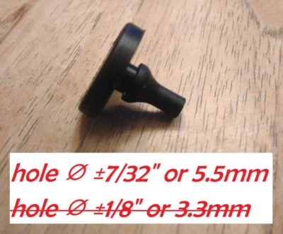 Cojín de goma puerta de combustible, pedal, ventilación de capó, parrilla FJ40 Toyota Landcruiser parachoques Foto 1 de 4