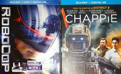 Robocop & Chappie (2 Blu-ray/Slipcover Sci Fi Films) - Image 1 of 2