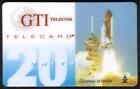 20u NASA Space Shuttle Launch 'Courtesy of nasa' English SPECIMEN Phone Card