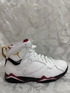 NIKE AIR JORDAN 7 RETRO OG 11.5 CARDINAL RED CU9307 106 FIRE TRUE PLAYOFF INFRA - Foto 1 di 15