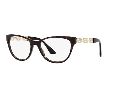 NUEVO AUTÉNTICO VERSACE VE3292 108 Havana Gafas Para Mujer 54mm 18 140 Foto 1 de 4