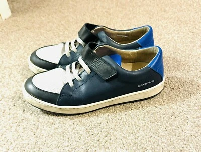 Jacadi Paris Leather Trainers Size 33 Uk 1 - Image 1 of 4