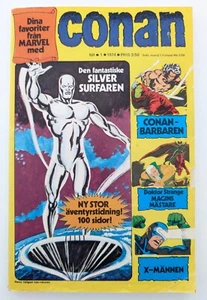 Silver Surfer #1 - Sweden Foreign Variant - Conan #1 1974 Semic Comics - Picture 1 of 7