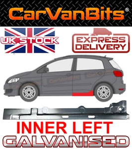 PARA VW GOLF 5 6 MK5 MK6 V VI PLUS 05-13 5D CARROCERÍA REPARACIÓN UMBRAL PANEL INTERIOR IZQUIERDO - Imagen 1 de 7