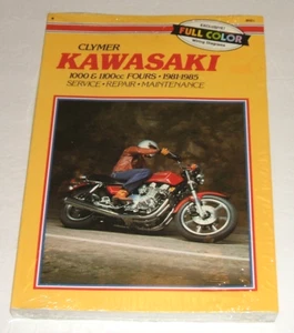 Kawasaki Kz1000 Kz1100 Service Manual 1981-1985 Z Kz Ltd Csr Gpz Clymer M451 - Bild 1 von 4