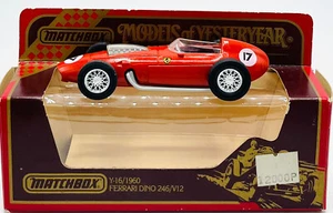 EBOND Modellino Ferrari Dino 246/V12 - Y-16 - 1960 - MatchBox - 1:43 - 0515 - Foto 1 di 1
