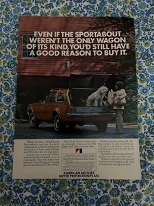 AMC Sportabout Vintage 1972 Print Ad Advertisement - Picture 1 of 7