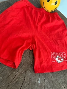 VinTaGe 1992 NFL KaNsas CiTY CHieFs P.E. sHorTs New oLD sTock FooTBaLL FaN sWaG - Picture 1 of 10