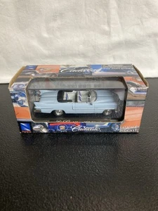 New-Ray 1959 Cadillac Series 62 Blue Convertible 1/43 Diecast New in Box - Picture 1 of 6