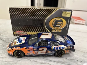 Rusty Wallace 2002 Miller Lite Harley Davidson ELITE Nascar 1/24 Diecast Action - Picture 1 of 5