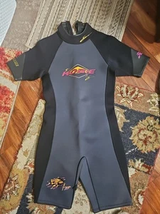 Team Hobie by Stearns Black and gray Shorty Wetsuit size M - Picture 1 of 4
