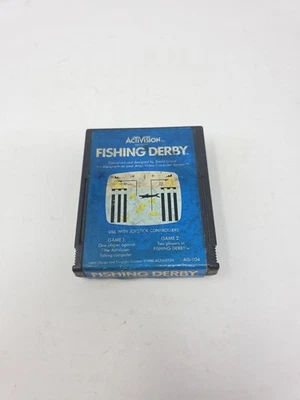 Fishing Derby Atari 2600 Authentic Cartridge Only - Image 1 of 4