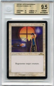 GEM MINT BGS 9.5 (w/subs) Death Ward RETRO 30th Anniversary Edition MTG Magic - Picture 1 of 2