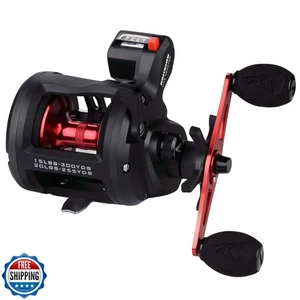 KastKing ReKon Line Counter Trolling Fishing Reel,Round Baitcasting Reels,Siz - Picture 1 of 5