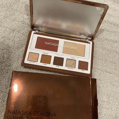 Natasha Denona GLAM FACE PALETTE EYE & CHEEK ESSENTIAL Dark New *Read - Image 1 of 4