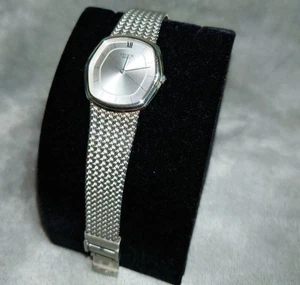 Seiko Credor 5931-5231 Square Silver Watch Stainless Steel Vintage Japan Men's - Picture 1 of 9