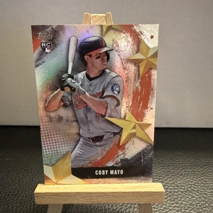 2025 Topps Series 1 Stars of MLB #SMLB-23 Coby Mayo Orioles RC Rookie - Picture 1 of 2