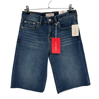 Lucky Brand Classic Bermuda Denim Cut Off Short Size 8/29 - Image 1 of 4