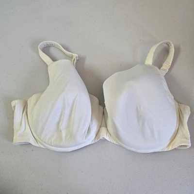 Cacique Women Bra 38DDD White Underwired Strap Adjustable READ - Image 1 of 4