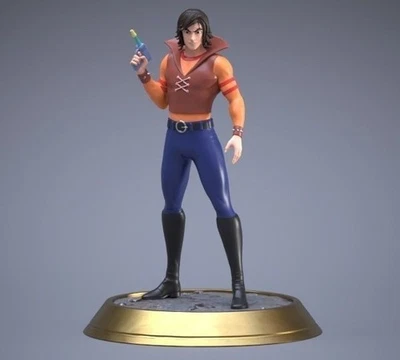 Actarus Goldrake vestito civile model kit resina non colorato! - Immagine 1 di 3