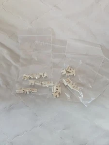 Wiremold 410B End Fitting  Ivory New Old Stock Lot Of 25 - Picture 1 of 1