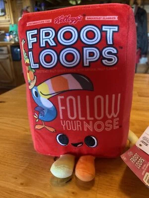 New With Tags Plush Kellogg's Froot Loops Cereal Box Funko POP! St - Image 1 of 3