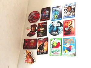 Vintage Sammlung Disney & Movie Pinbacks - Video Release Promo Pins 13 Stück - Bild 1 von 2