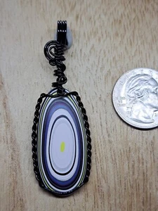 Fordite Pendant - Imagen 1 de 1