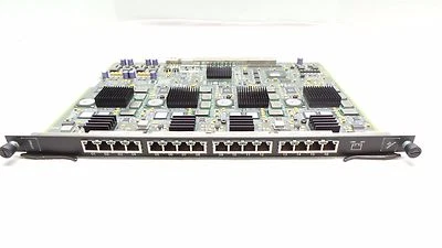 QTY Foundry J-F16GC FastIron 16-Port 100/1000Base-T Switch Module JetCore RJ45 - Image 1 of 2