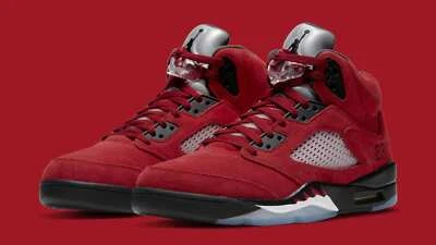 Nike Air Jordan 5 Retro Raging Bull Red (2021) Talla 11 DD0587-600 Rojo Negro Foto 1 de 4