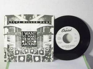 Steve Miller Band,Cap,"I Want To Make the World Turn Around"US,7"45 w P/S,WLP,M - Picture 1 of 1