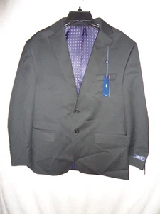 Izod Isaac Men's Size 42S Sport Coat Blazer Jacket Suit Separates Black (26C) - Picture 1 of 17