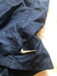 Pantalones Cortos Nike De Colección Para Hombre XXL Azul Baúles de Natación Forrados Etiqueta Blanca Swoosh de Colección - Imagen 1 de 4